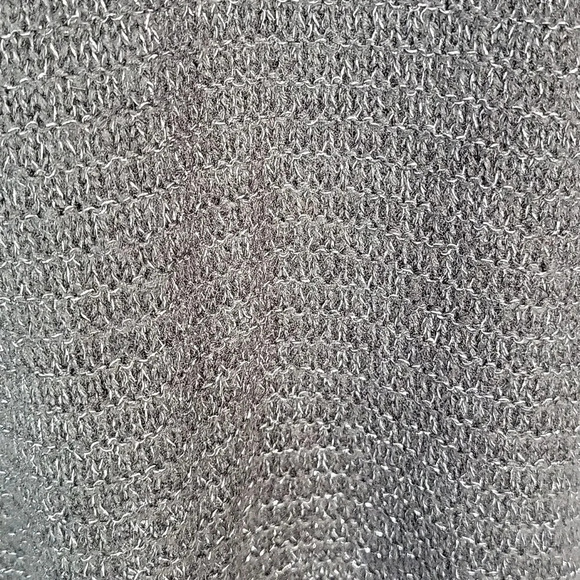 ×A.N.A. A NEW‎ APPROACH Gray Beaded Sparkly Sweater Large - Picture 4 of 7